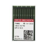 Groz-Beckert Industrial Machine Needle, Leather - System: 135x16 TRI, DPx16D